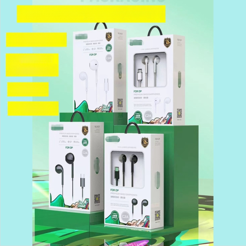 Type-C sisekõrvaklapid digitaalse dekodeerimisega Huawei Android telefoni jaoks (LC-C80, dünaamiline draiver, juhtmega, 1,2 m, 135 dB)