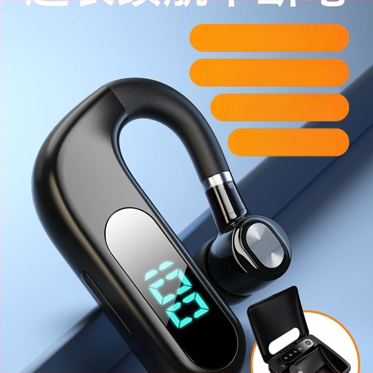 Bluetooth ausu klausule ar ausu āķi, stereo, Huawei čipsets, Bluetooth 2.0, līdz 4 stundām darbības laiks