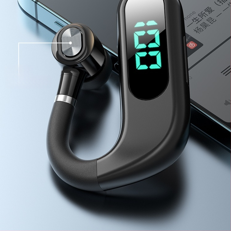 Bluetooth ausu klausule ar ausu āķi, stereo, Huawei čipsets, Bluetooth 2.0, līdz 4 stundām darbības laiks