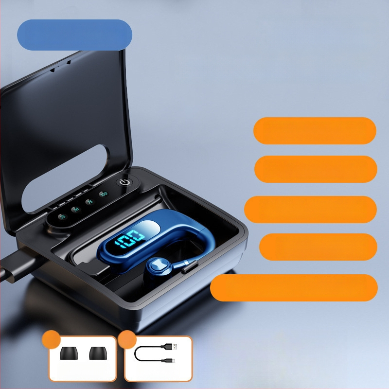 Bluetooth ausu klausule ar ausu āķi, stereo, Huawei čipsets, Bluetooth 2.0, līdz 4 stundām darbības laiks