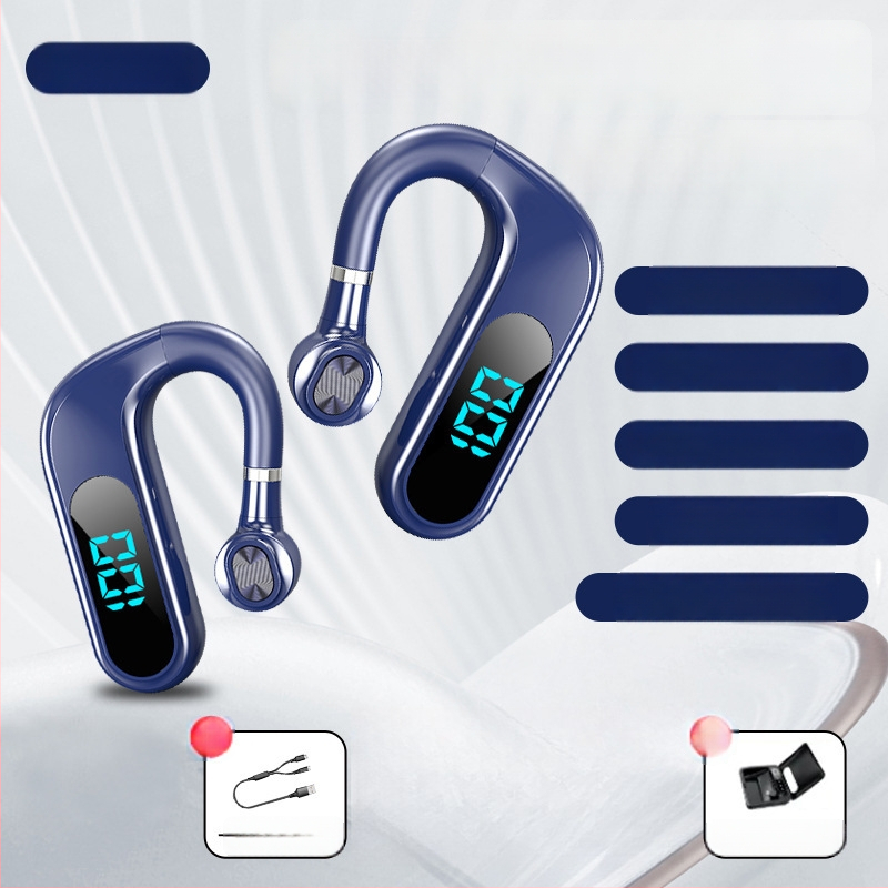 Bluetooth ausu klausule ar ausu āķi, stereo, Huawei čipsets, Bluetooth 2.0, līdz 4 stundām darbības laiks