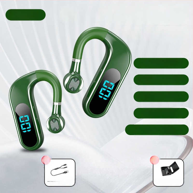 Bluetooth ausu klausule ar ausu āķi, stereo, Huawei čipsets, Bluetooth 2.0, līdz 4 stundām darbības laiks