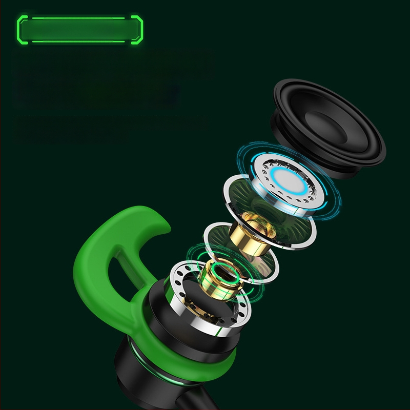 ACZ G4 in-ear spēļu austiņas, vadu, 3,5 mm L-veida spraudnis, mikrofons, 20–2000 Hz