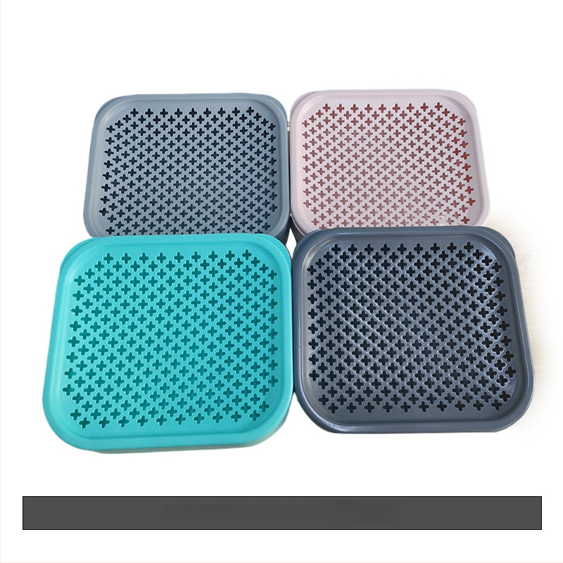 Κάδος άμμου γάτας από μεταλλική και πλαστική κατασκευή, πλήρως κλειστός, με αντι-πιτσιλίσματα, εύκολη συναρμολόγηση, Jinlang Industry