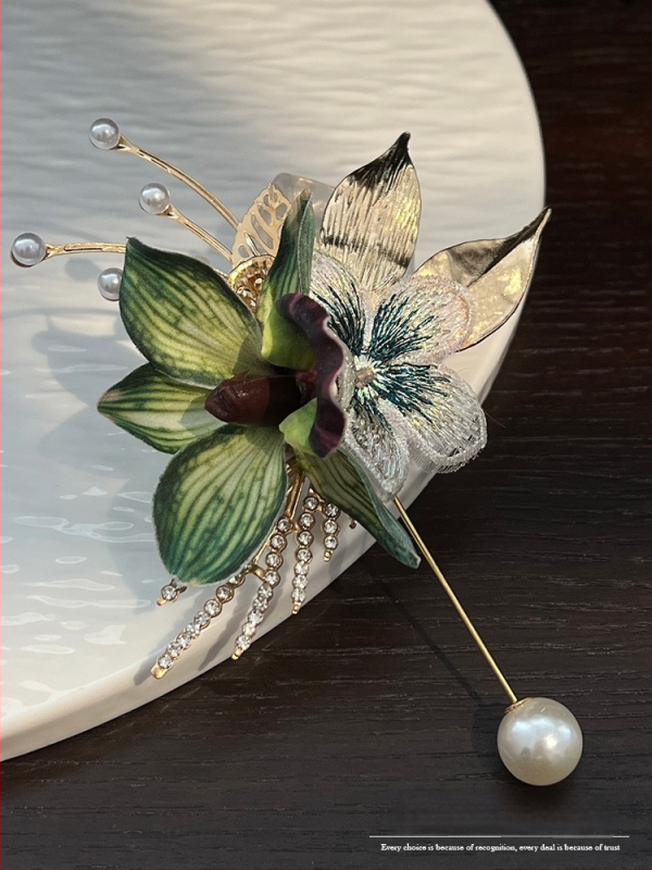 Miško stiliaus magnetinis korsage jaunikiui ir nuotakai, asmeninė dovana, tinkama Kalėdoms ir įsikūrimui