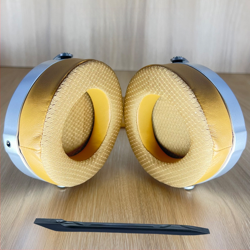 DEVA ausu spilventiņu pārsegs klausāmierīcēm, īsta āda, saderīgs ar DEVA, pielāgota paraugs