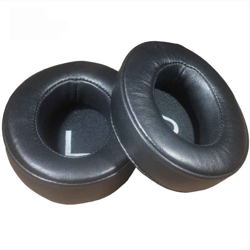 Ādas ausu spilventiņu vāciņi Sennheiser Momentum ausīm (1.–4. paaudze) – kazas āda, slīpi malas