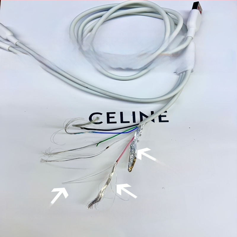 Gona 200W USB-C/Lightning καλώδιο δεδομένων για συσκευές Apple και Android, με γρήγορη φόρτιση, κατασκευασμένο από TPE