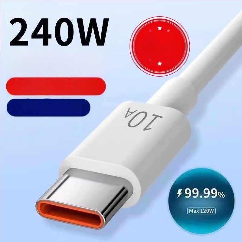 Καλώδιο USB-C γρήγορης φόρτισης — συνδετήρας Type-C, μέγιστο 10A, υλικό TPE, πιστοποίηση 3C 2025260907000056