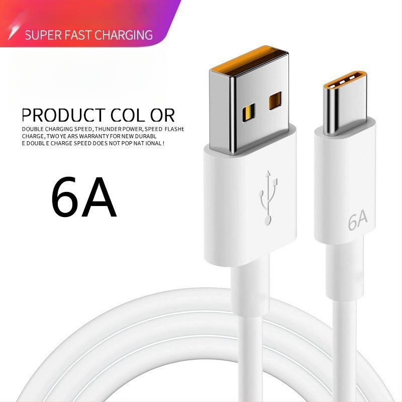 Καλώδιο USB-C γρήγορης φόρτισης — συνδετήρας Type-C, μέγιστο 10A, υλικό TPE, πιστοποίηση 3C 2025260907000056
