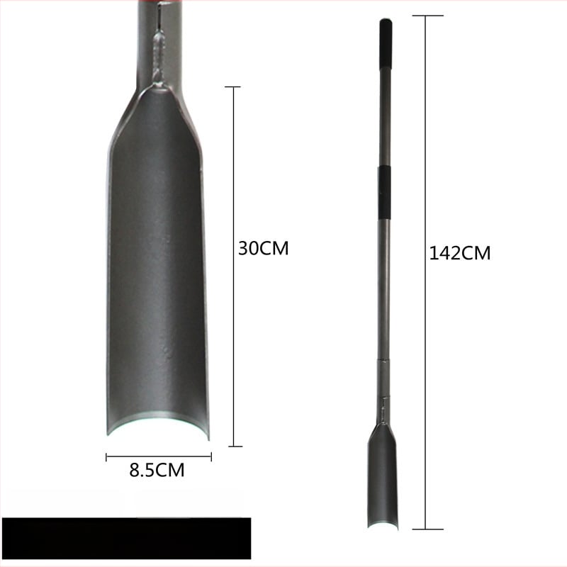 Luoyango kastuvė sode – įrankis lauko duobių kasimui, žemės kasybai ir sodinukų paruošimui