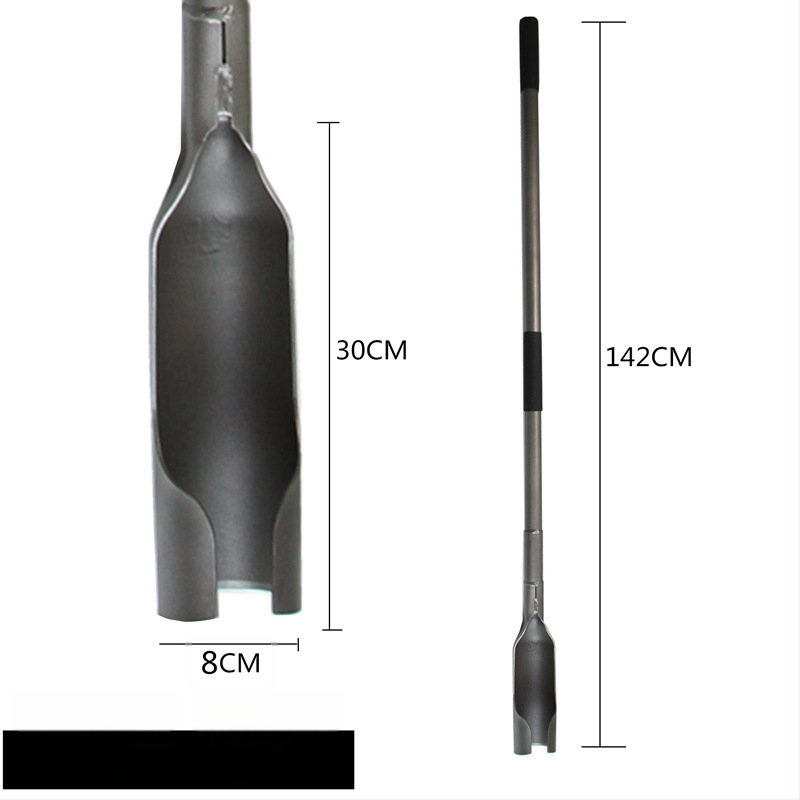 Luoyango kastuvė sode – įrankis lauko duobių kasimui, žemės kasybai ir sodinukų paruošimui