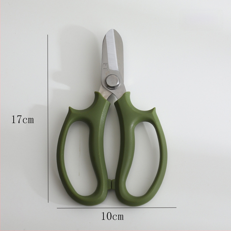 Gėlių žirklės – daugiafunkcinės žirklės gėlių įvyniojimui ir juostelių kirpimui; Prekės ženklas Tarn; Medžiaga: Kita; Nukrypimas: 1–2; Peržiūrėkite SKU