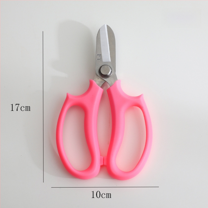 Gėlių žirklės – daugiafunkcinės žirklės gėlių įvyniojimui ir juostelių kirpimui; Prekės ženklas Tarn; Medžiaga: Kita; Nukrypimas: 1–2; Peržiūrėkite SKU