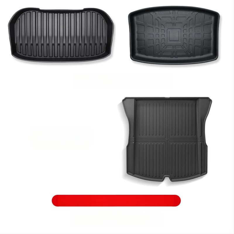 Μπροστινή μοκέτα πορτ μπαγκάζ για Tesla Model 3/Y – πλήρης κάλυψη, Υλικό TPE, Τάξη 92, Guangzhou Mingshi