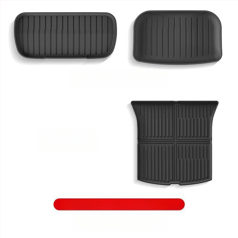 Μπροστινή μοκέτα πορτ μπαγκάζ για Tesla Model 3/Y – πλήρης κάλυψη, Υλικό TPE, Τάξη 92, Guangzhou Mingshi