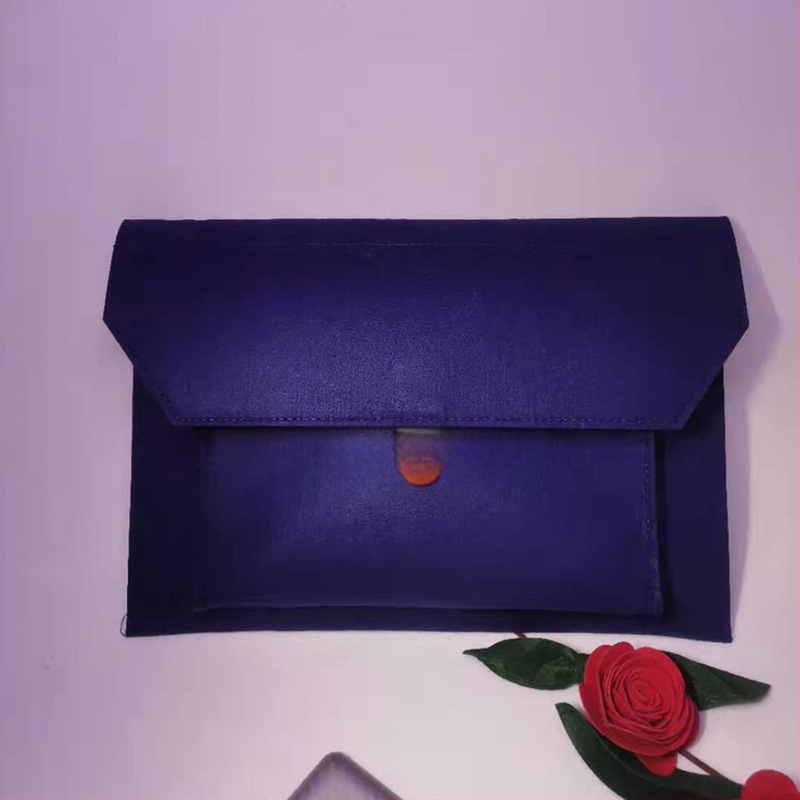 Нетъкан текстилен калъф за таблет и ноутбук с капак, вътрешна подплата, джоб за компютър, мека дръжка – дишащ, износоустойчив и удароустойчив