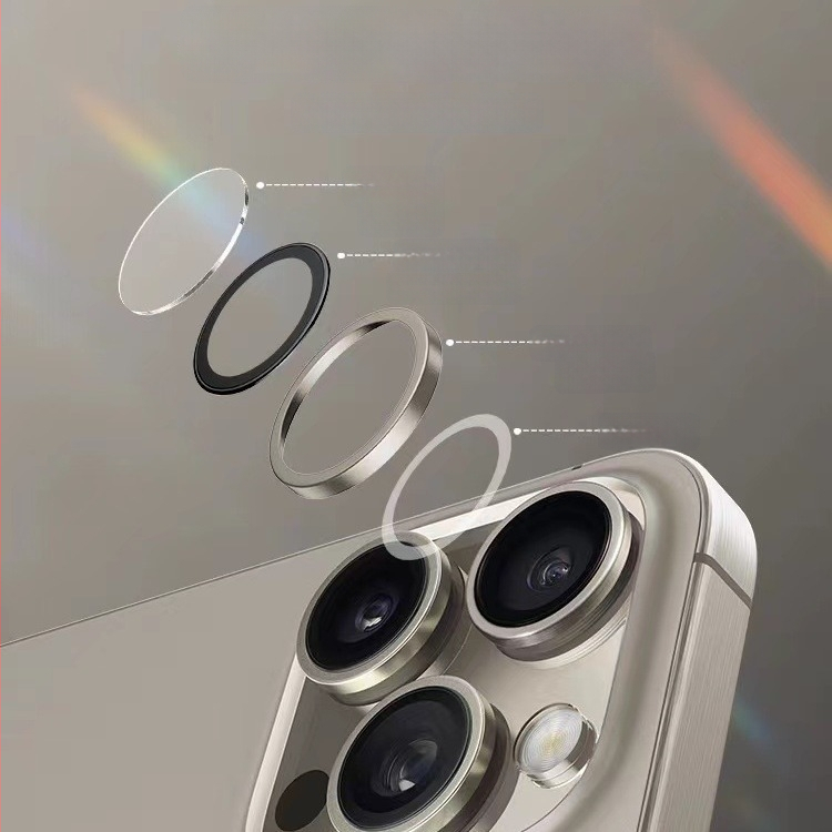 Kameras aizsargfolija iPhone 14 Pro Max – kalts stikls, HD, izturīga pret sprādzienu, pret pirkstu nospiedumiem