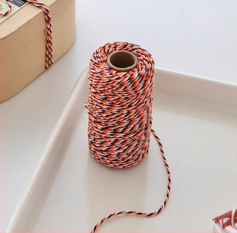 Pamut zsinór ajándékcsomagoláshoz és üdvözlőlap díszítéséhez | Anyag: pamutfonal | Márka: Miao bao