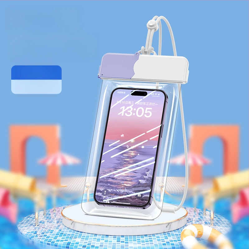 Sac impermeabil pentru telefon cu ecran tactil — ABS+TPU, capacitate 7.2, poliester, stil desen animat, logo tipărit