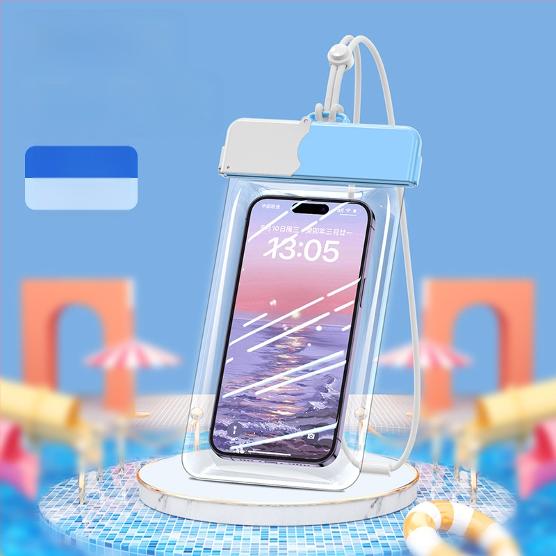 Sac impermeabil pentru telefon cu ecran tactil — ABS+TPU, capacitate 7.2, poliester, stil desen animat, logo tipărit