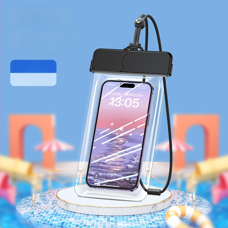 Sac impermeabil pentru telefon cu ecran tactil — ABS+TPU, capacitate 7.2, poliester, stil desen animat, logo tipărit