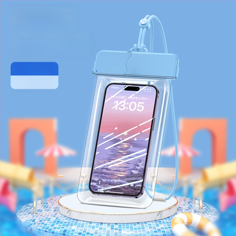 Sac impermeabil pentru telefon cu ecran tactil — ABS+TPU, capacitate 7.2, poliester, stil desen animat, logo tipărit