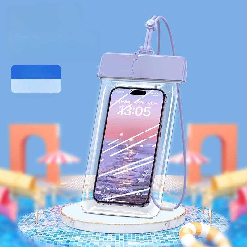 Sac impermeabil pentru telefon cu ecran tactil — ABS+TPU, capacitate 7.2, poliester, stil desen animat, logo tipărit