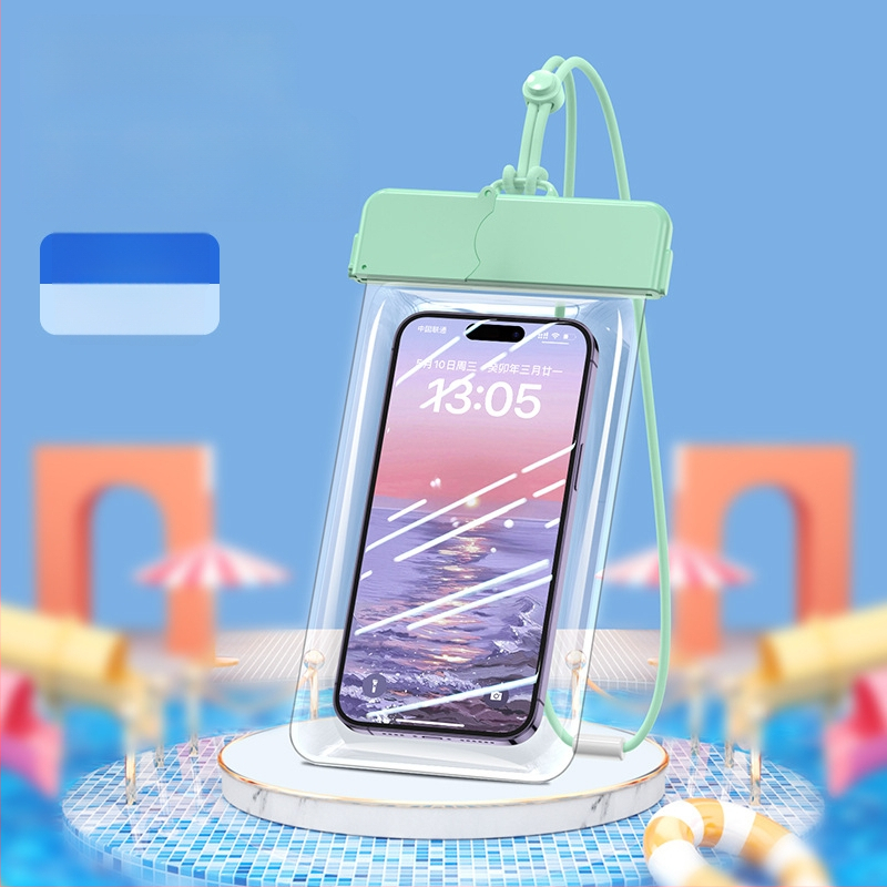 Sac impermeabil pentru telefon cu ecran tactil — ABS+TPU, capacitate 7.2, poliester, stil desen animat, logo tipărit