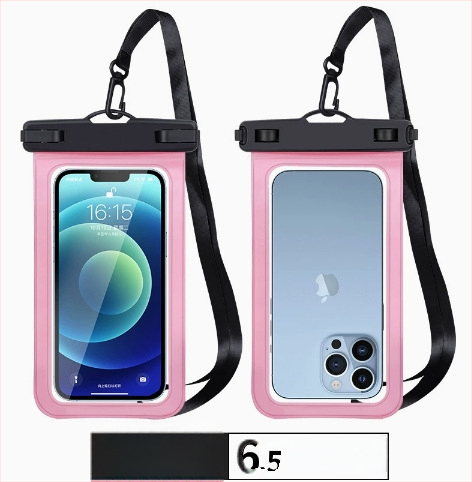 Geantă impermeabilă pentru telefon, sigilată sub apă pentru înot, scufundări și activități în aer liber | PVC+ABS, țesătură impermeabilă