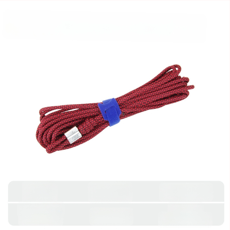 Риболовно въже с ключалка за риба – плетено въже, подсилено със стоманено телено, DIY аксесоар