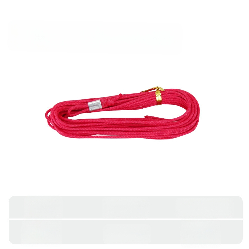 Риболовно въже с ключалка за риба – плетено въже, подсилено със стоманено телено, DIY аксесоар