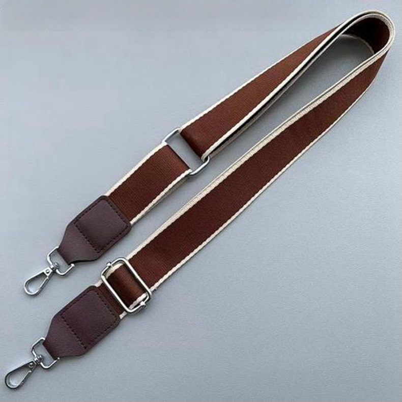 Curea de umăr reglabilă pentru geantă, cu două clipsuri, din pânză poliesterică și piele PU