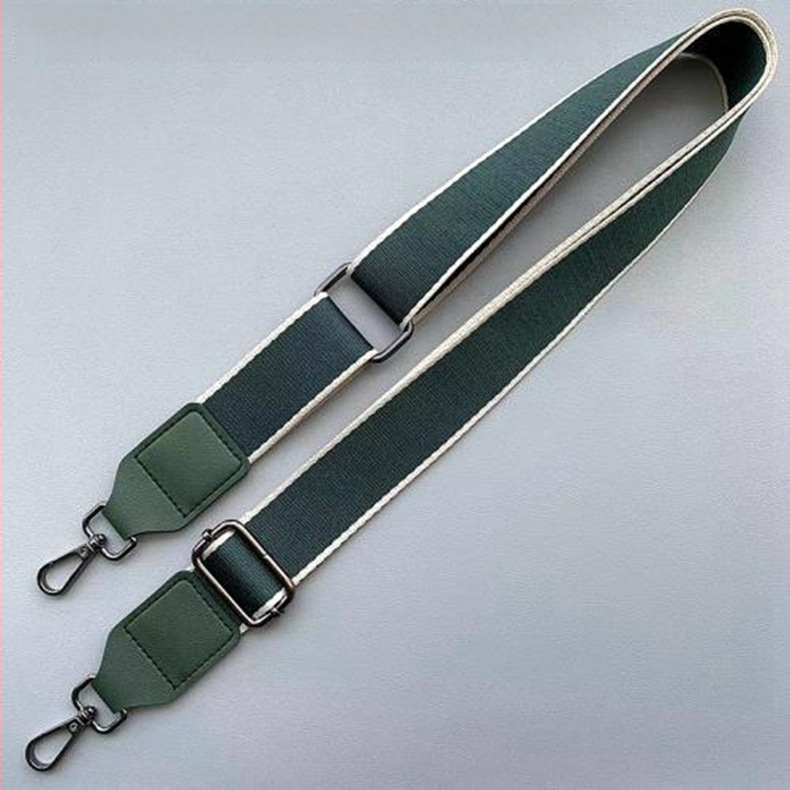 Curea de umăr reglabilă pentru geantă, cu două clipsuri, din pânză poliesterică și piele PU