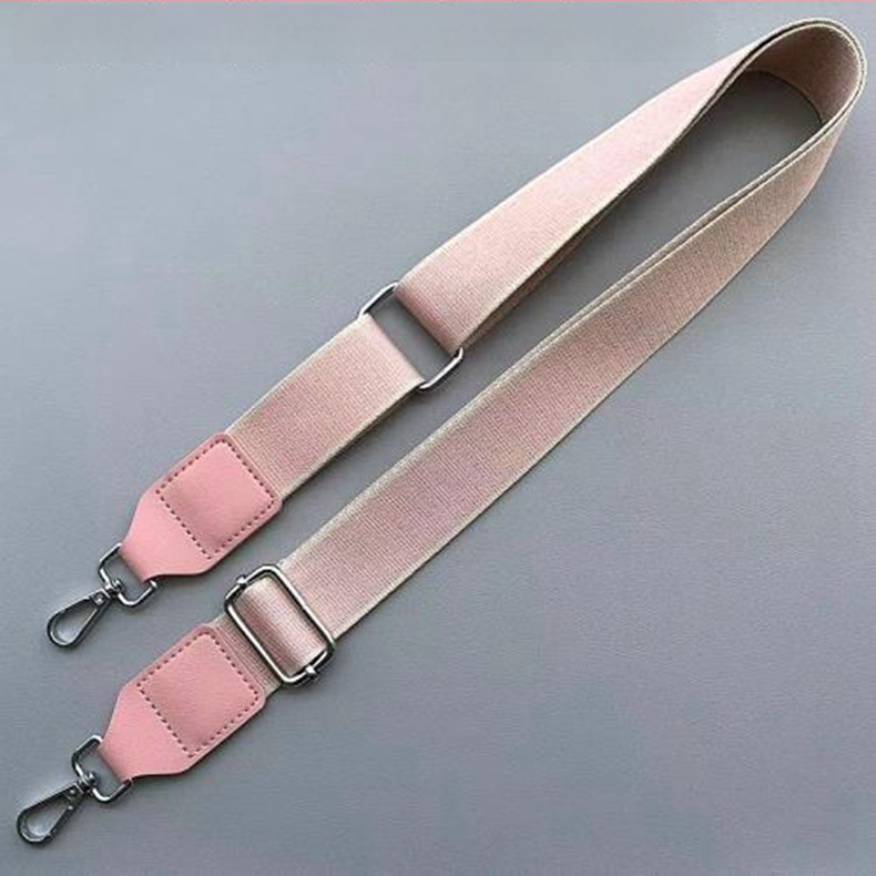 Curea de umăr reglabilă pentru geantă, cu două clipsuri, din pânză poliesterică și piele PU