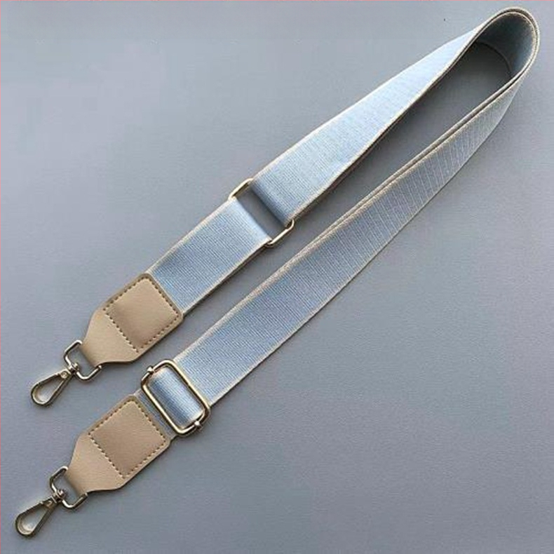 Curea de umăr reglabilă pentru geantă, cu două clipsuri, din pânză poliesterică și piele PU