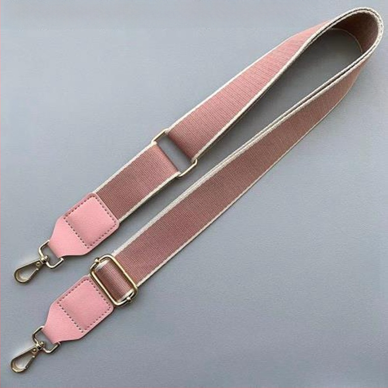 Curea de umăr reglabilă pentru geantă, cu două clipsuri, din pânză poliesterică și piele PU