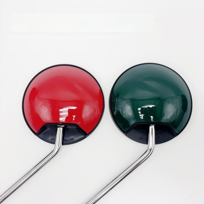 Visszapillantó tükör elektromos kerékpárhoz, konvex széles látószögű, univerzális kerek tükör