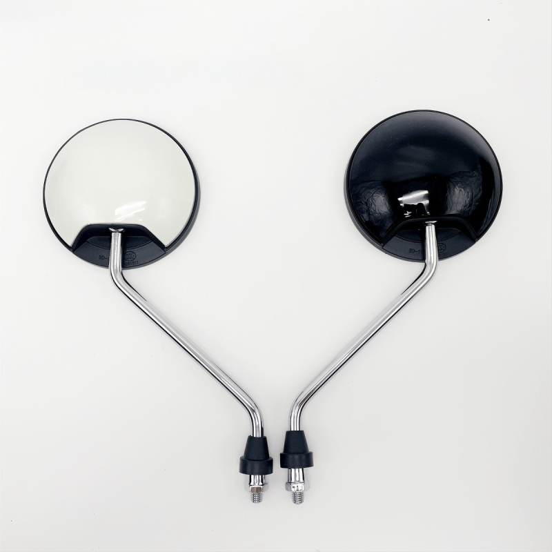 Visszapillantó tükör elektromos kerékpárhoz, konvex széles látószögű, univerzális kerek tükör
