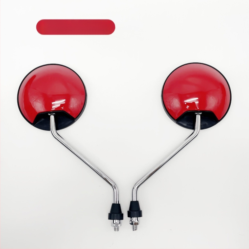 Visszapillantó tükör elektromos kerékpárhoz, konvex széles látószögű, univerzális kerek tükör