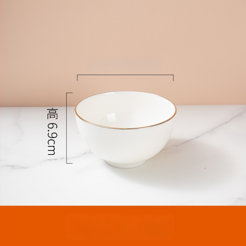 Csontporcelán tálak készlete szállodák és éttermek számára — kör alakú, glazúrt felület, testreszabható