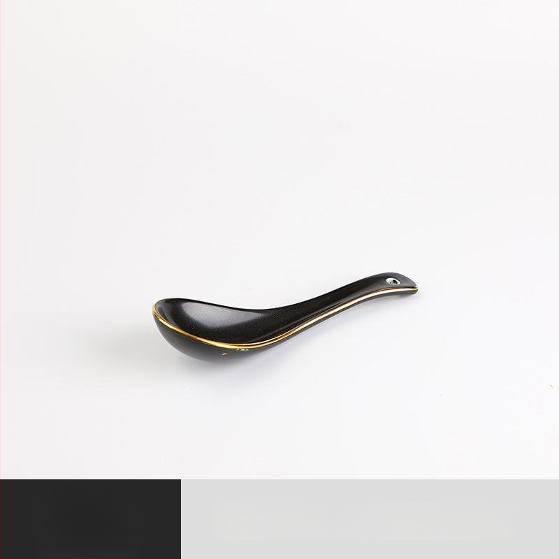 Skandináv kerámia étkészlet fémes peremmel – elektroplatált felület, logó nyomtatás, testreszabás