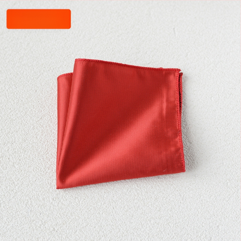 Batistă de buzunar - poliester mătase, stil lux lejer, țesătură Jacquard, model uni