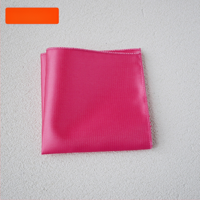 Batistă de buzunar - poliester mătase, stil lux lejer, țesătură Jacquard, model uni