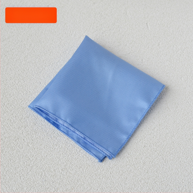 Batistă de buzunar - poliester mătase, stil lux lejer, țesătură Jacquard, model uni