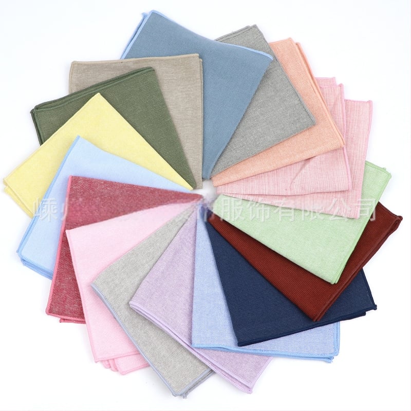 Prosop de buzunar din bumbac, minimalist și stilat pentru adulți, colecția de iarnă 2023