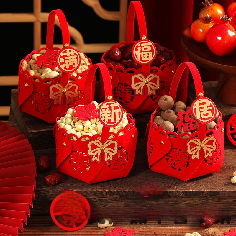 Декоративни елементи за нов дом — комплект за домакинство, изработени от плат, опаковани в PP торби, марка Rabbit Walker, готов за подарък