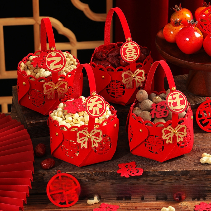 Декоративни елементи за нов дом — комплект за домакинство, изработени от плат, опаковани в PP торби, марка Rabbit Walker, готов за подарък