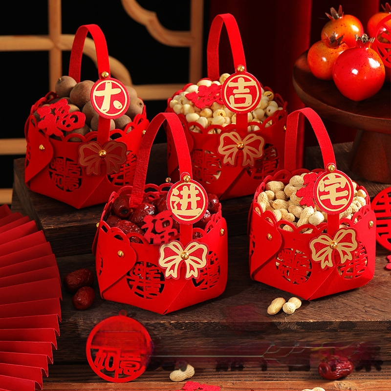 Декоративни елементи за нов дом — комплект за домакинство, изработени от плат, опаковани в PP торби, марка Rabbit Walker, готов за подарък