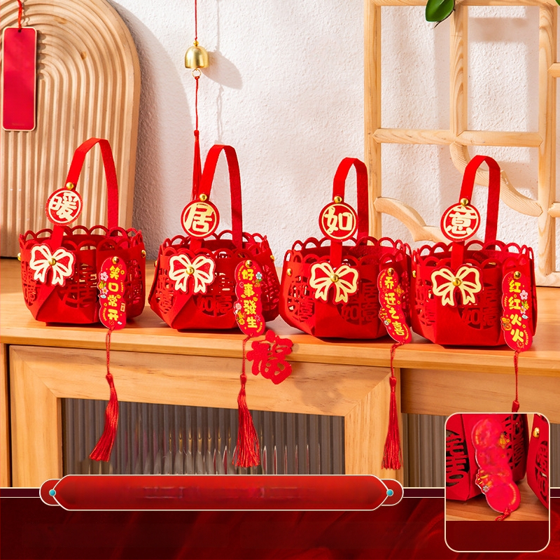 Декоративни елементи за нов дом — комплект за домакинство, изработени от плат, опаковани в PP торби, марка Rabbit Walker, готов за подарък